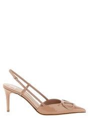 Valentino Garavani Pink Calfskin High Heel Pumps