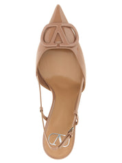 Valentino Garavani Pink Calfskin High Heel Pumps