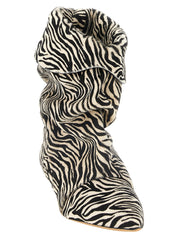 Isabel Marant Bicolor Cowhide Ankle Boots