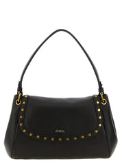Isabel Marant Black Lambskin Shoulder Bag