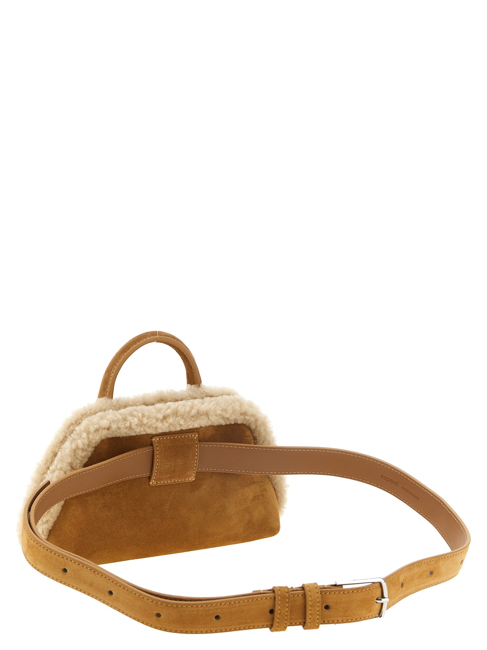 Coperni Camel Suede Belt Bags