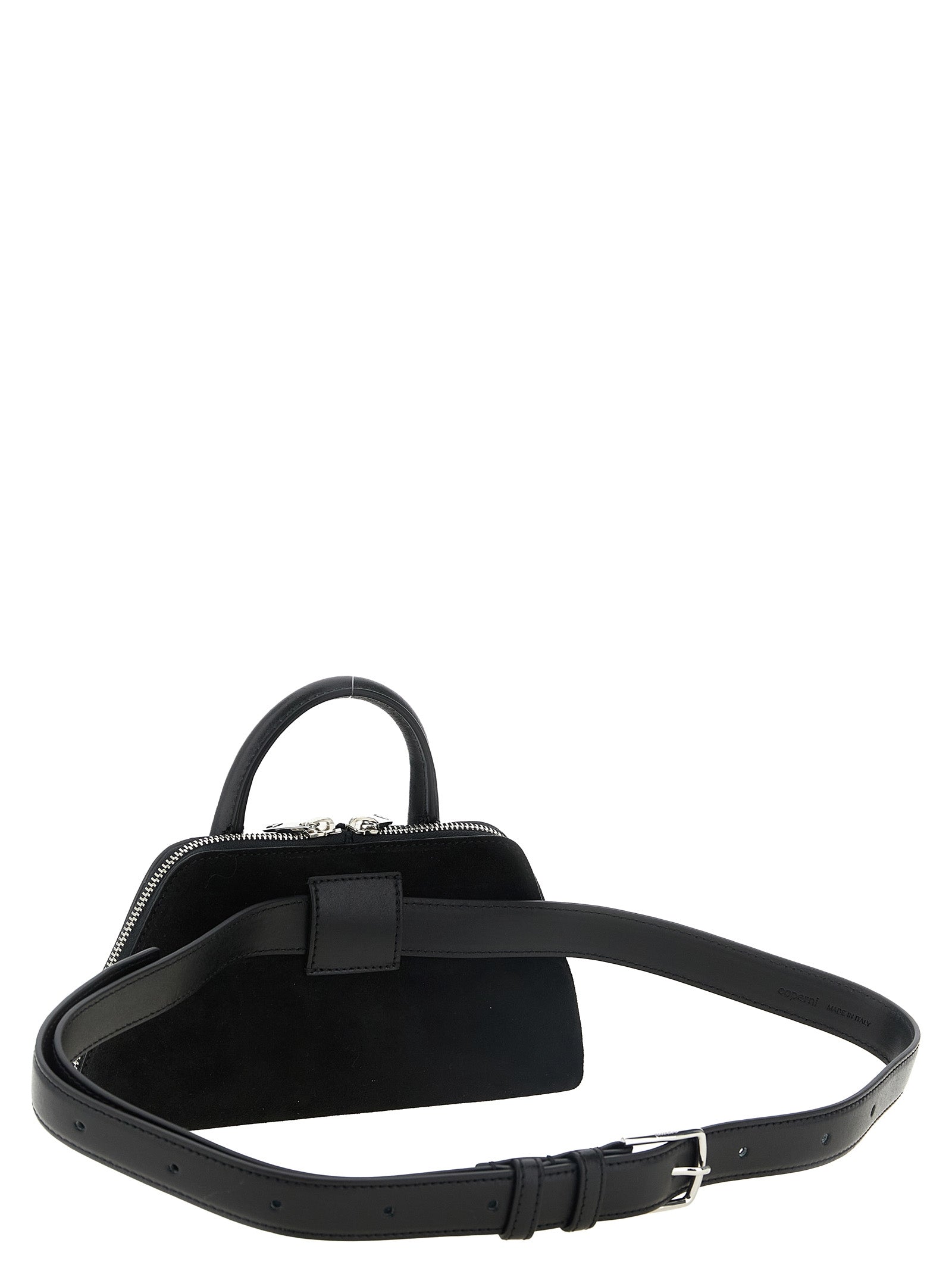 Coperni Black Cowhide Crossbody Bag
