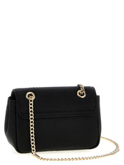 Vivienne Westwood Black Saffiano Leather Shoulder Bag
