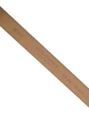 Dolce & Gabbana White Leather Belt