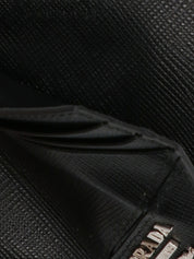 Prada Black Calf Leather Card Holders