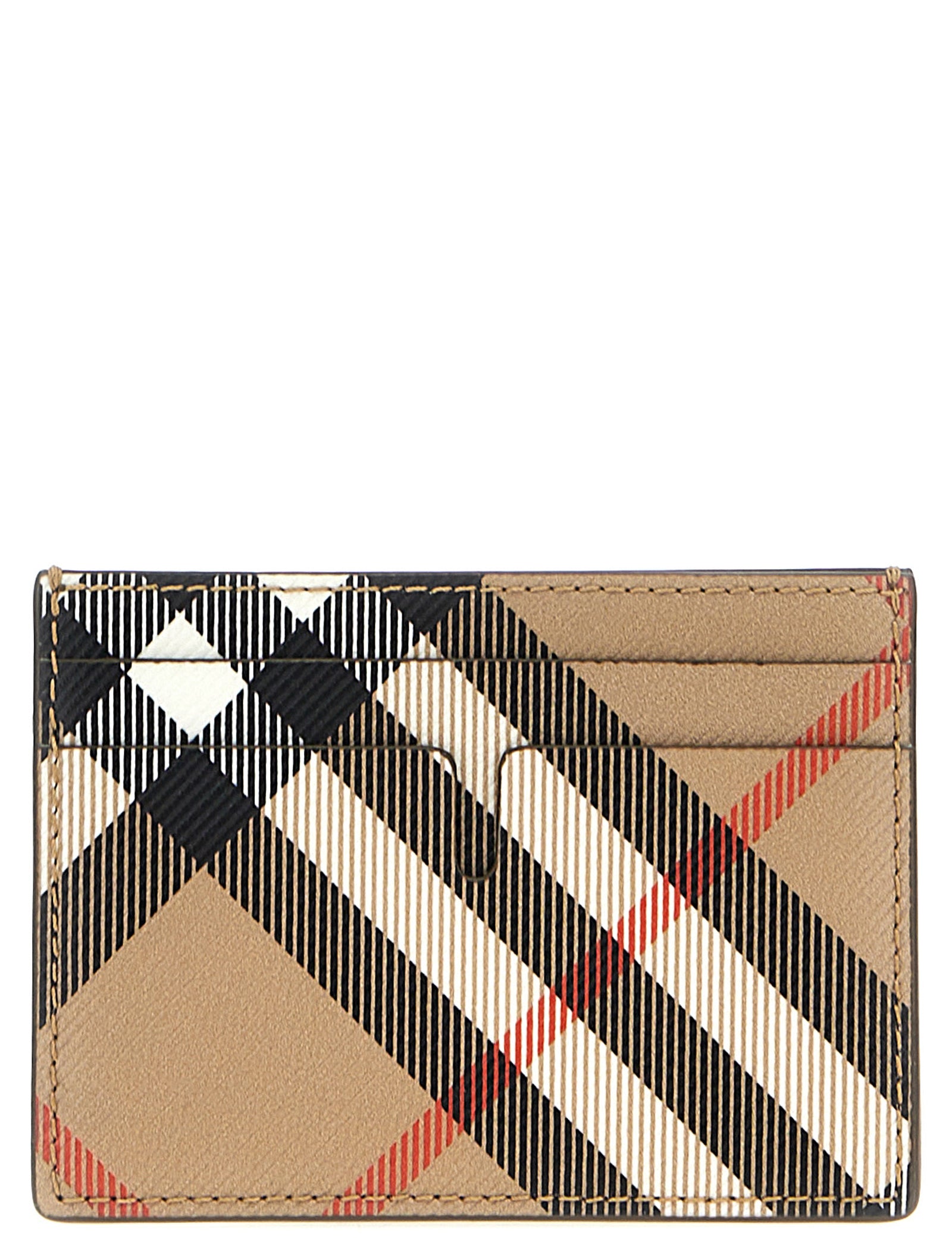 Burberry Beige Polyethylene Cardholder