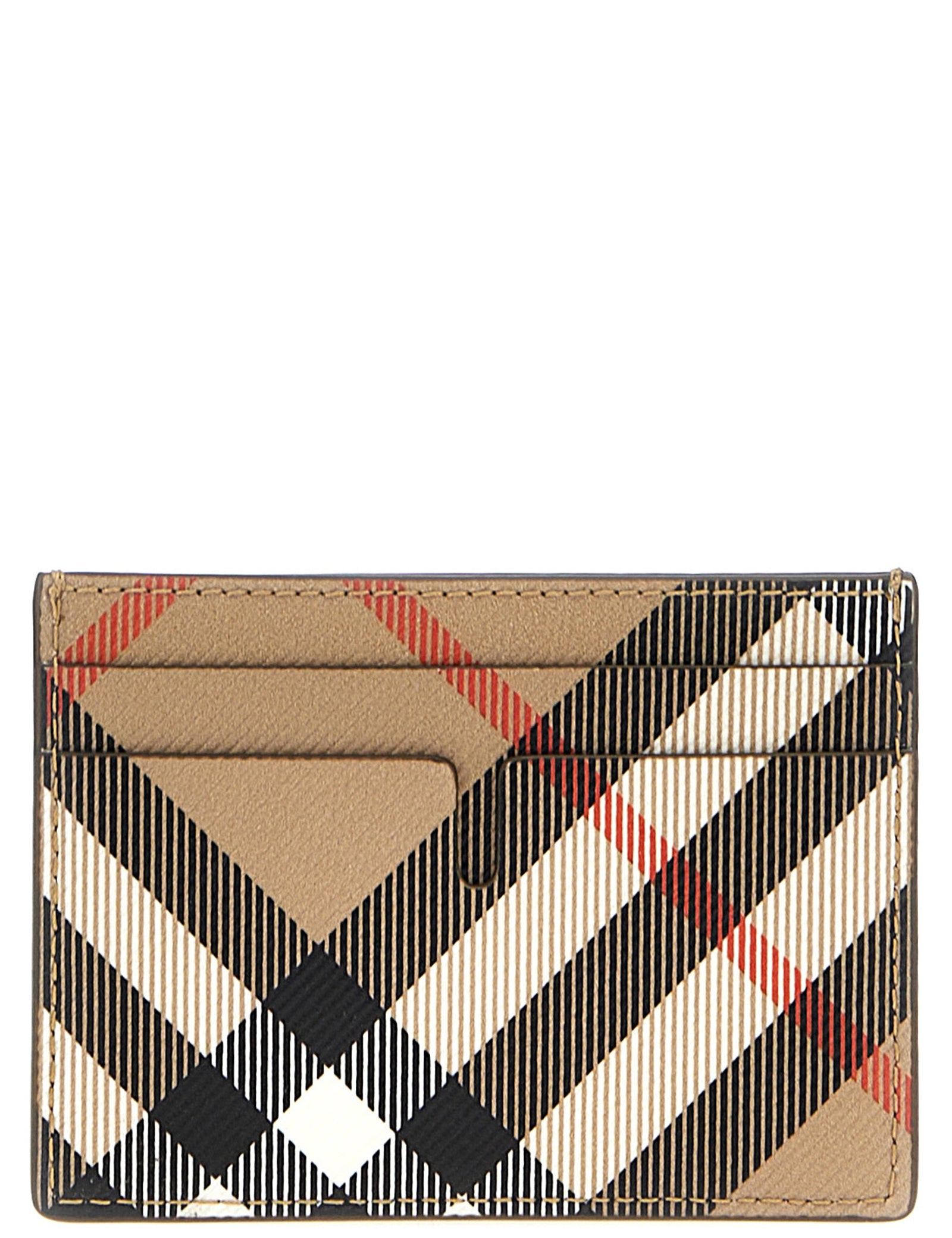 Burberry Beige Polyethylene Cardholder