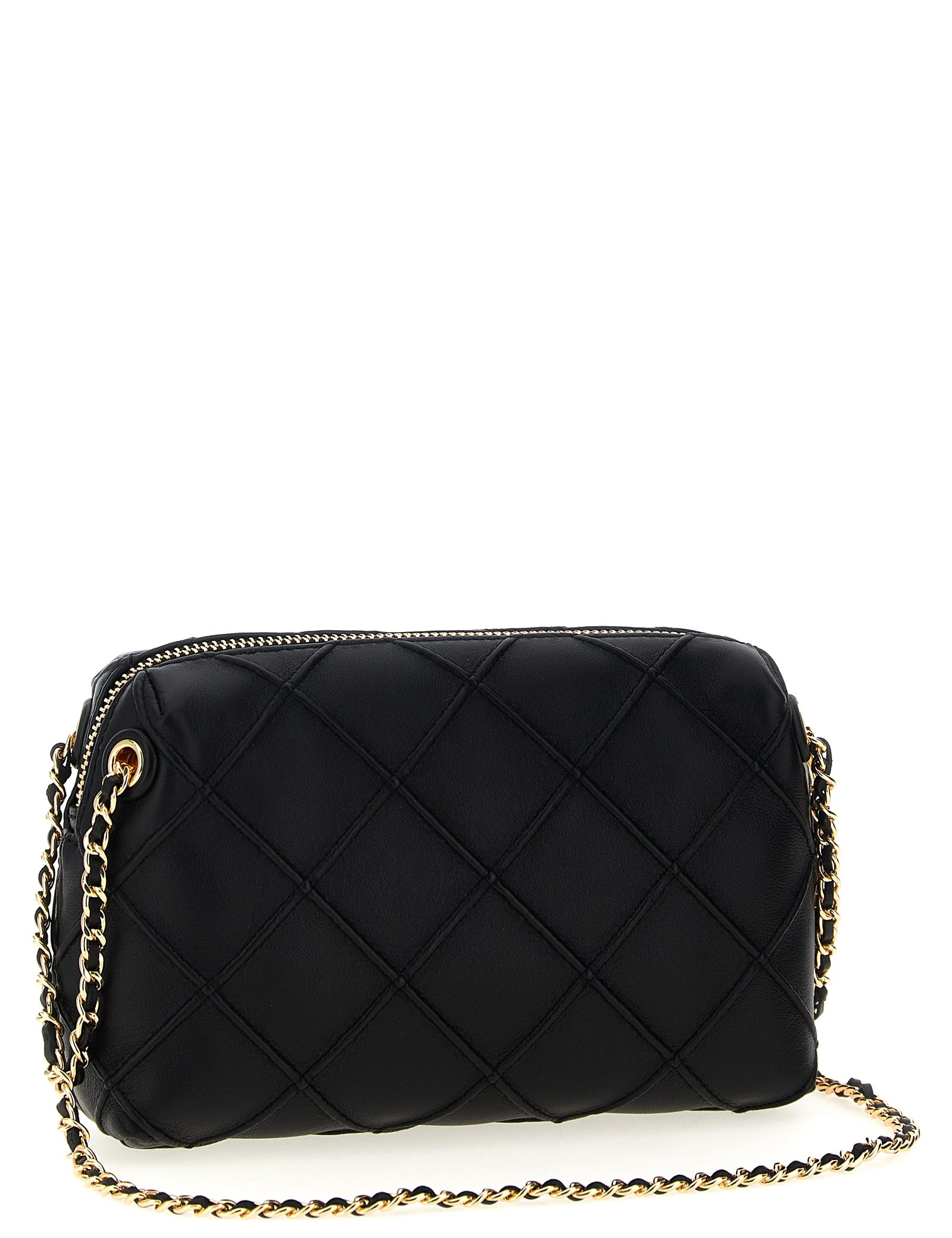 Tory Burch Black Lamb Leather Crossbody Bag