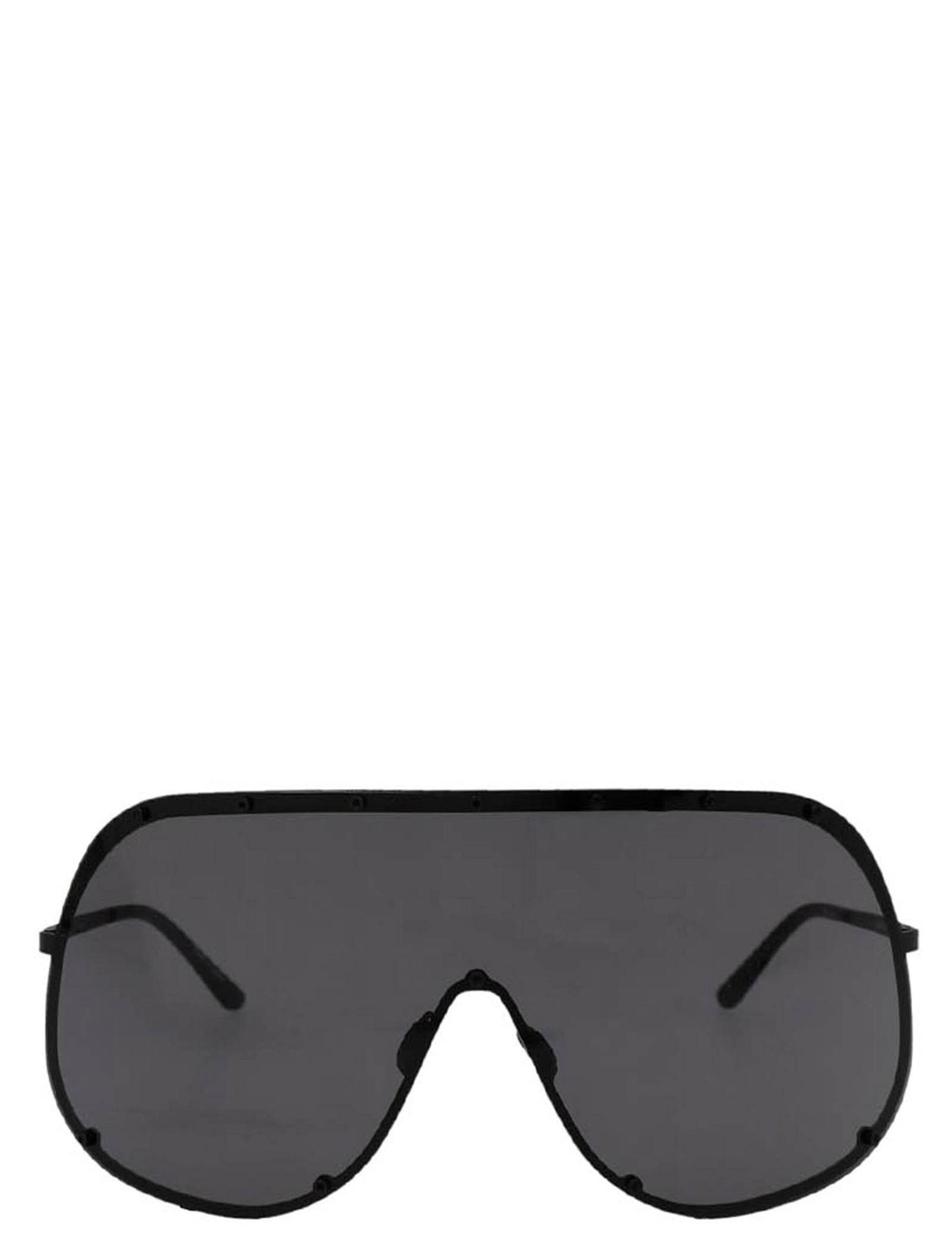 Rick Owens Black Steel Sunglasses
