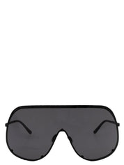 Rick Owens Black Steel Sunglasses