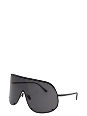 Rick Owens Black Steel Sunglasses