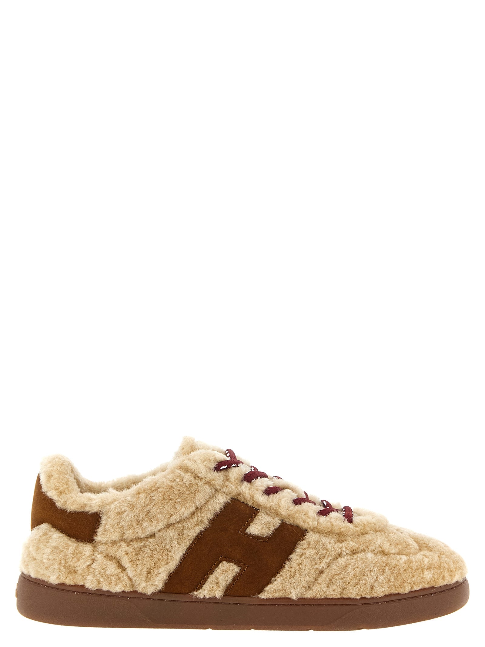 Hogan Beige Goat leather Low Top Sneakers