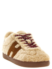 Hogan Beige Goat leather Low Top Sneakers