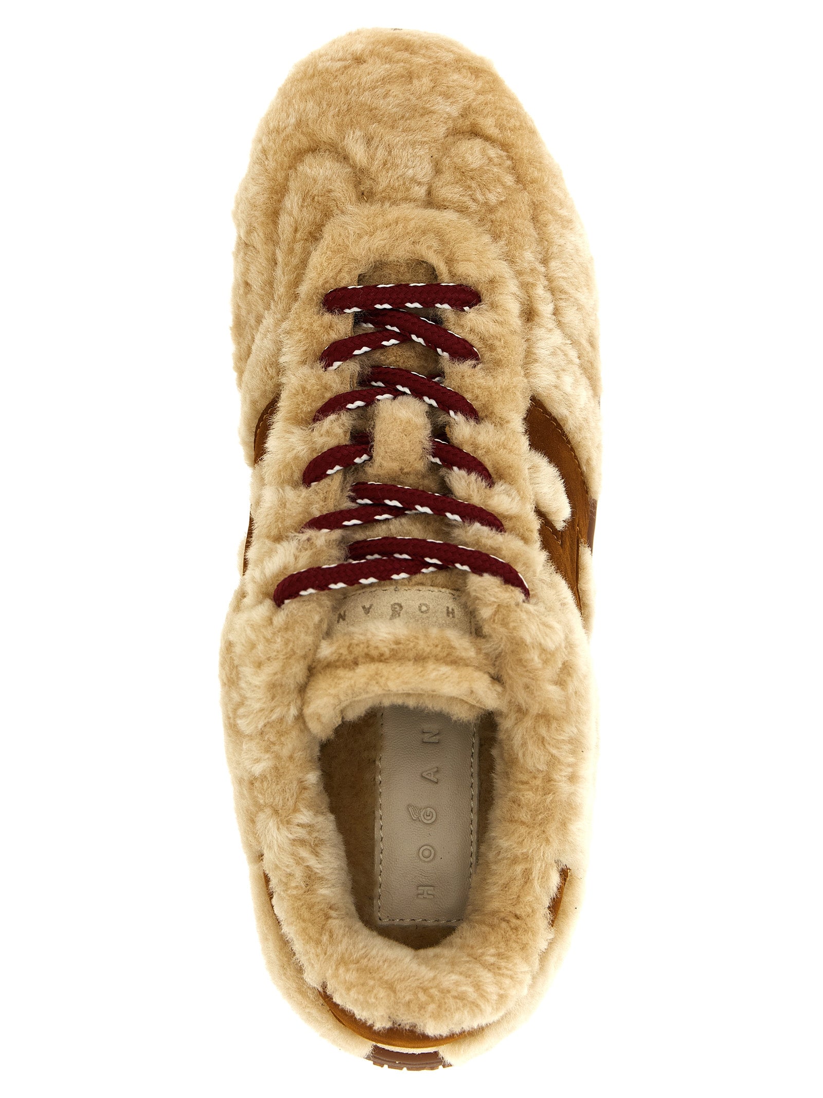 Hogan Beige Goat leather Low Top Sneakers