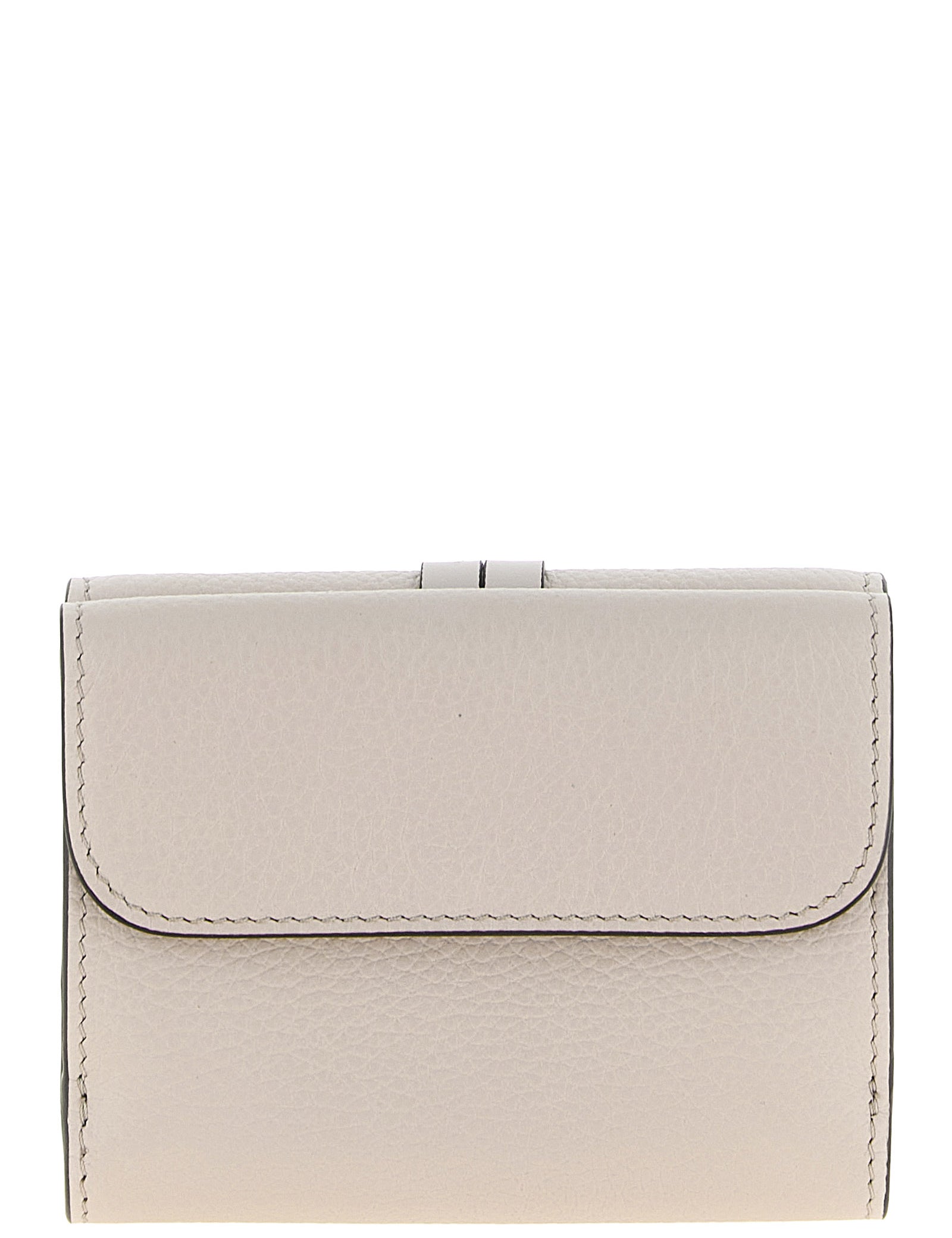 Chloé Gray Calfskin Cardholder