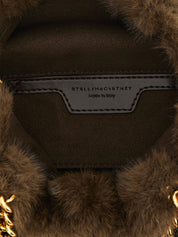 Stella McCartney Brown Vegan Fabric Handbags