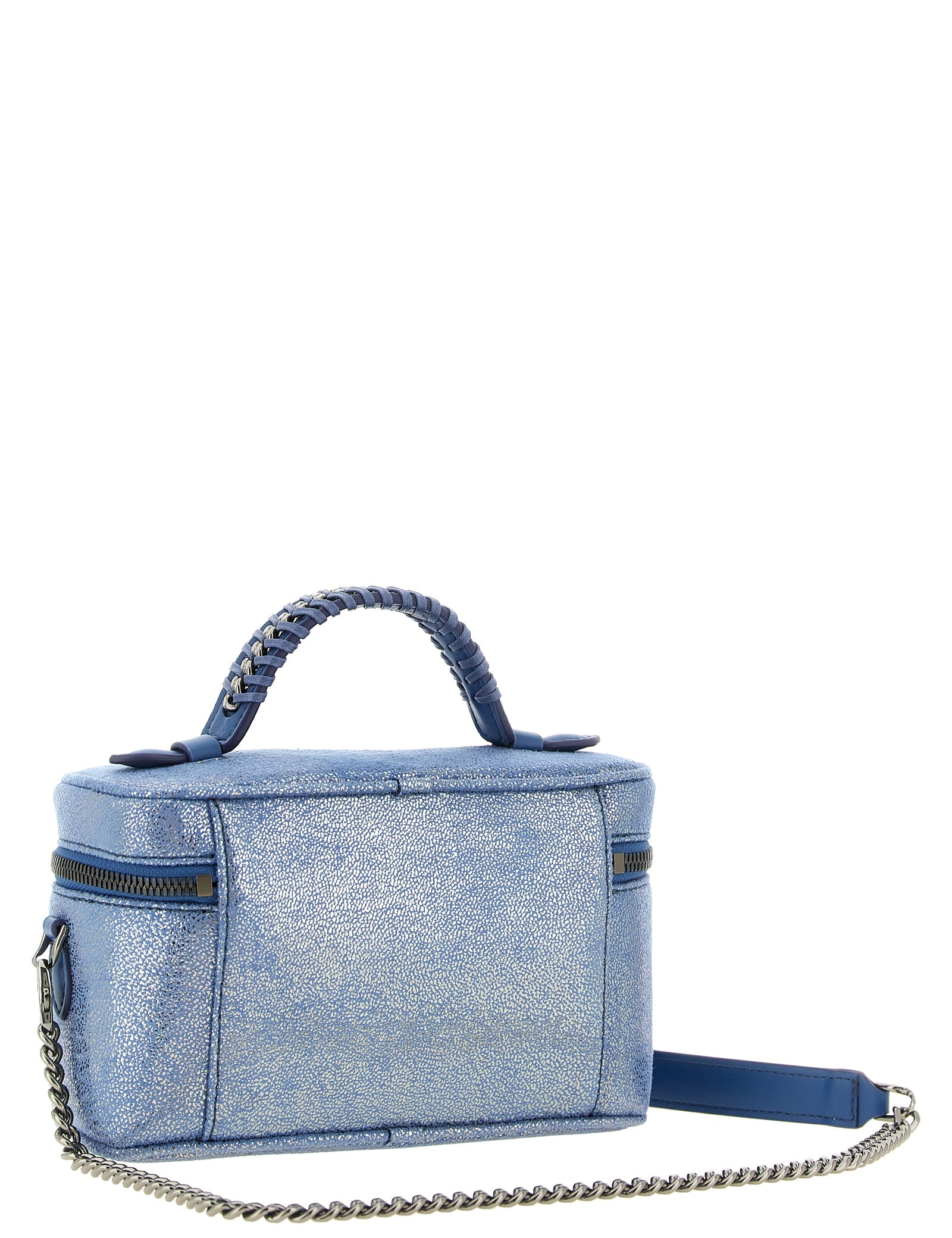 Stella McCartney Blue Eco Shaggy Deer Crossbody Bag