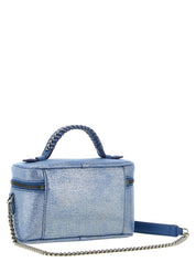 Stella McCartney Blue Eco Shaggy Deer Crossbody Bag