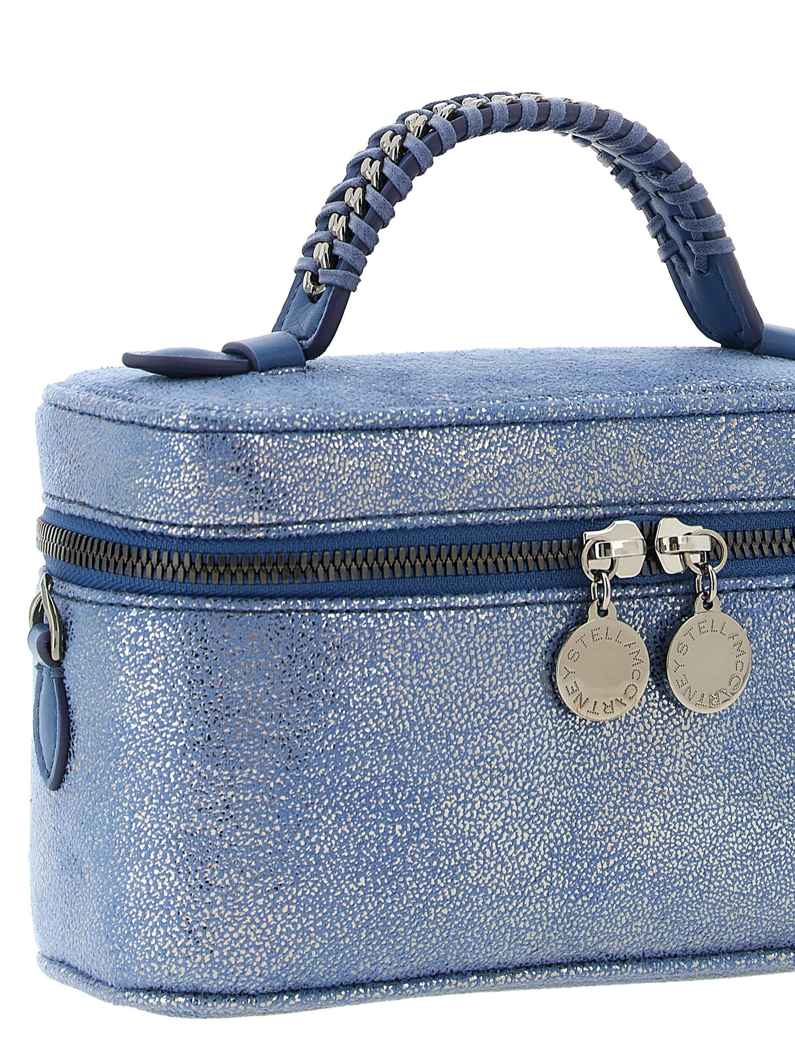 Stella McCartney Blue Eco Shaggy Deer Crossbody Bag