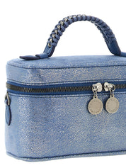 Stella McCartney Blue Eco Shaggy Deer Crossbody Bag