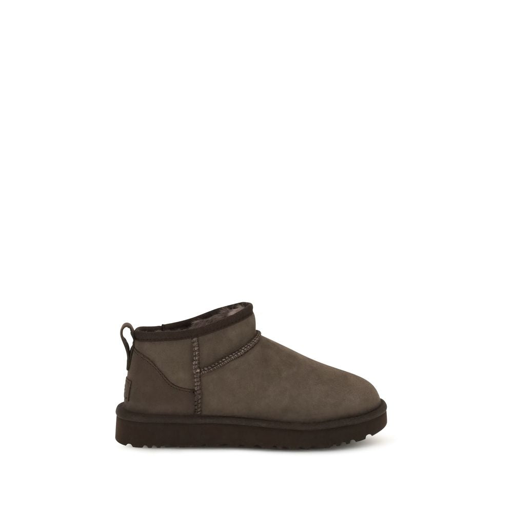 UGG Brown Suede Ankle Boots