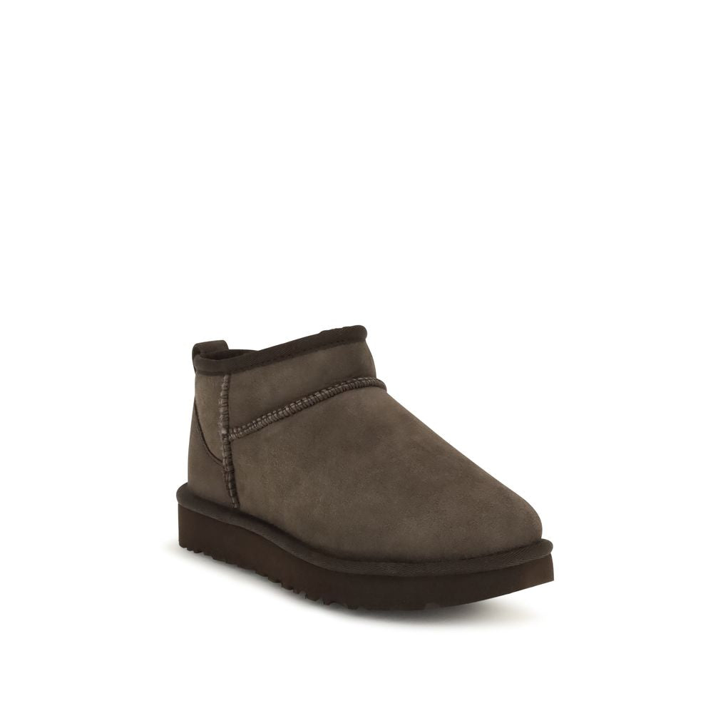 UGG Brown Suede Ankle Boots