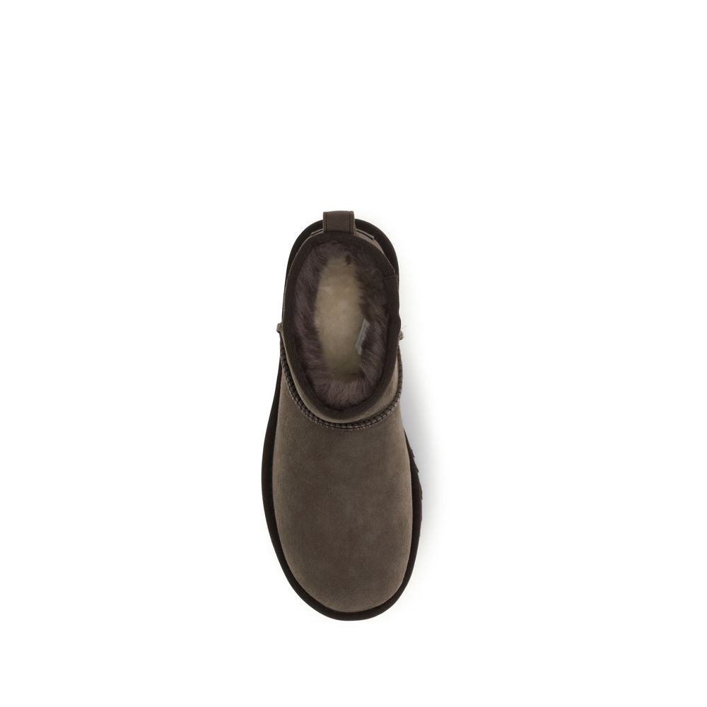 UGG Brown Suede Ankle Boots