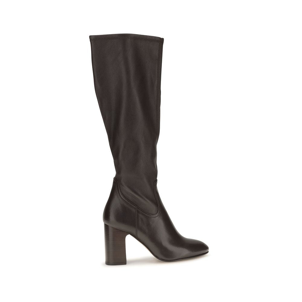 Stuart Weitzman Black Calf Leather Boots