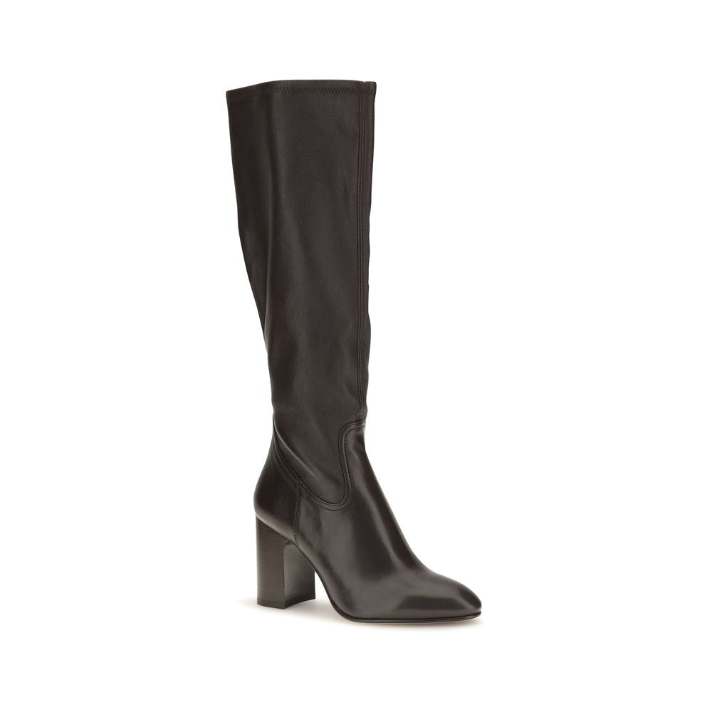 Stuart Weitzman Black Calf Leather Boots