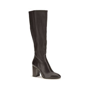 Stuart Weitzman Black Calf Leather Boots