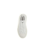 Dsquared² White Organic Cotton Platform Sneakers