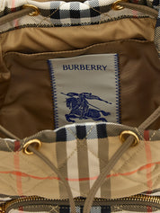 Burberry Beige Polyamide Backpack