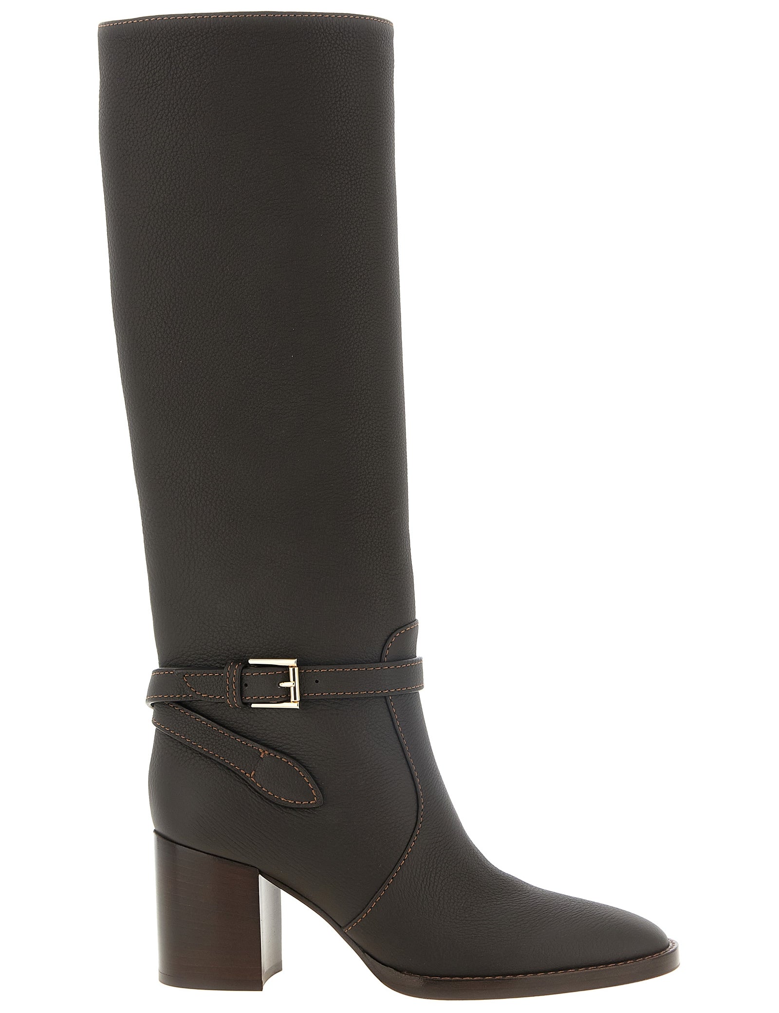 Gianvito Rossi Brown Calfskin Leather Boots