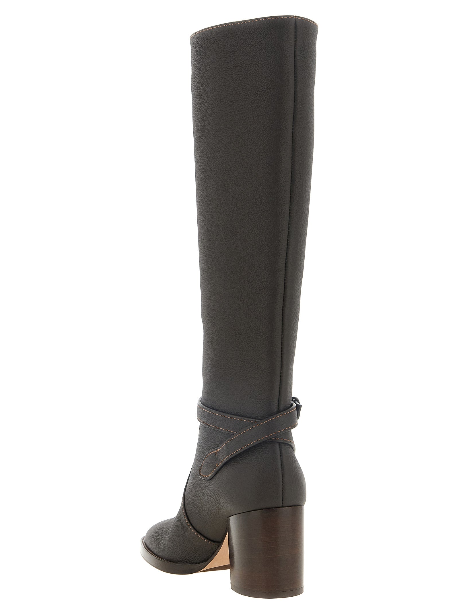 Gianvito Rossi Brown Calfskin Leather Boots