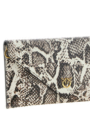 PINKO Beige Calfskin Clutches