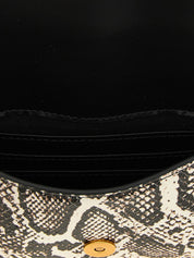 PINKO Beige Calfskin Clutches