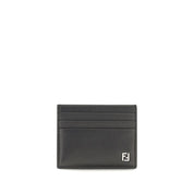 Fendi Black Calf Leather Wallets
