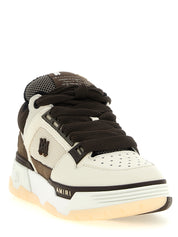 Amiri Brown Calfskin Sneakers
