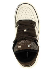 Amiri Brown Calfskin Sneakers
