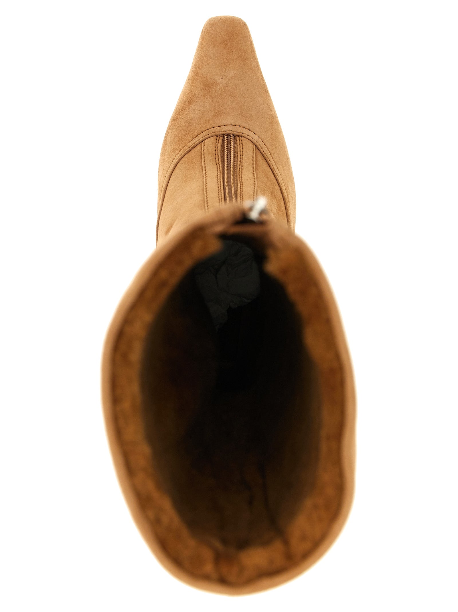 Jimmy Choo Beige Lamb Leather Boots
