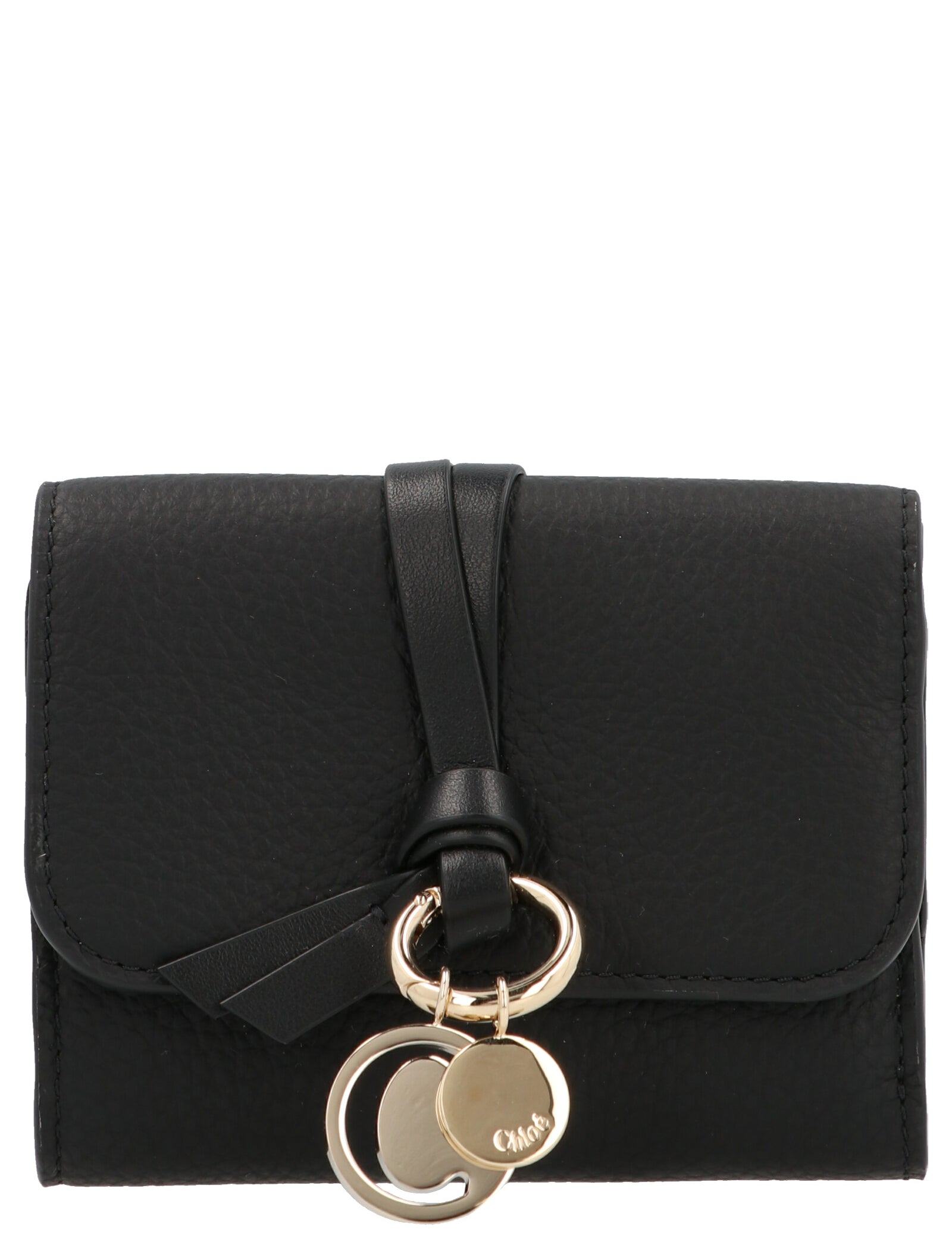 Chloé Black Calf Leather Wallets