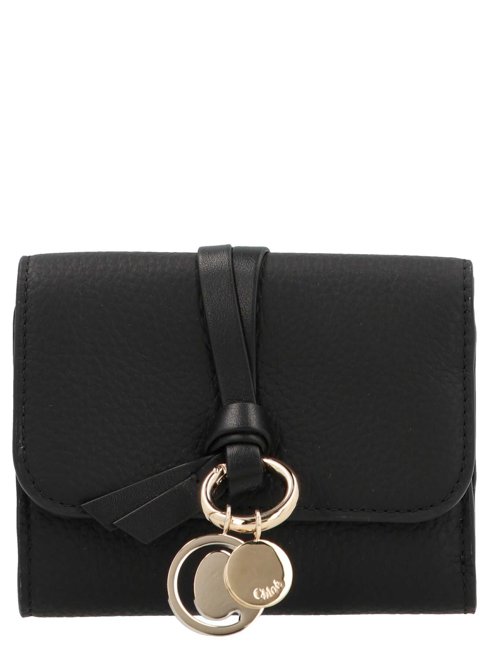 Chloé Black Calf Leather Wallets