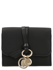 Chloé Black Calf Leather Wallets