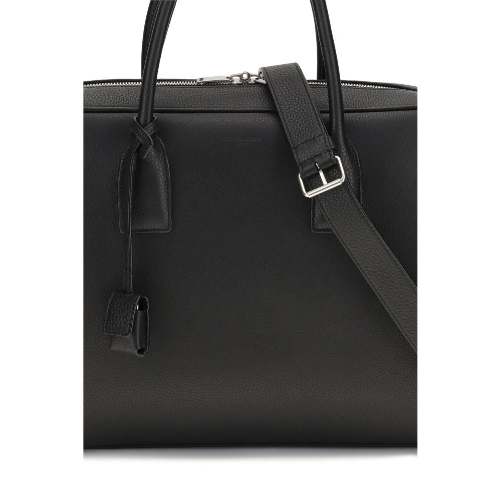 Saint Laurent Black Calf Leather Handbags