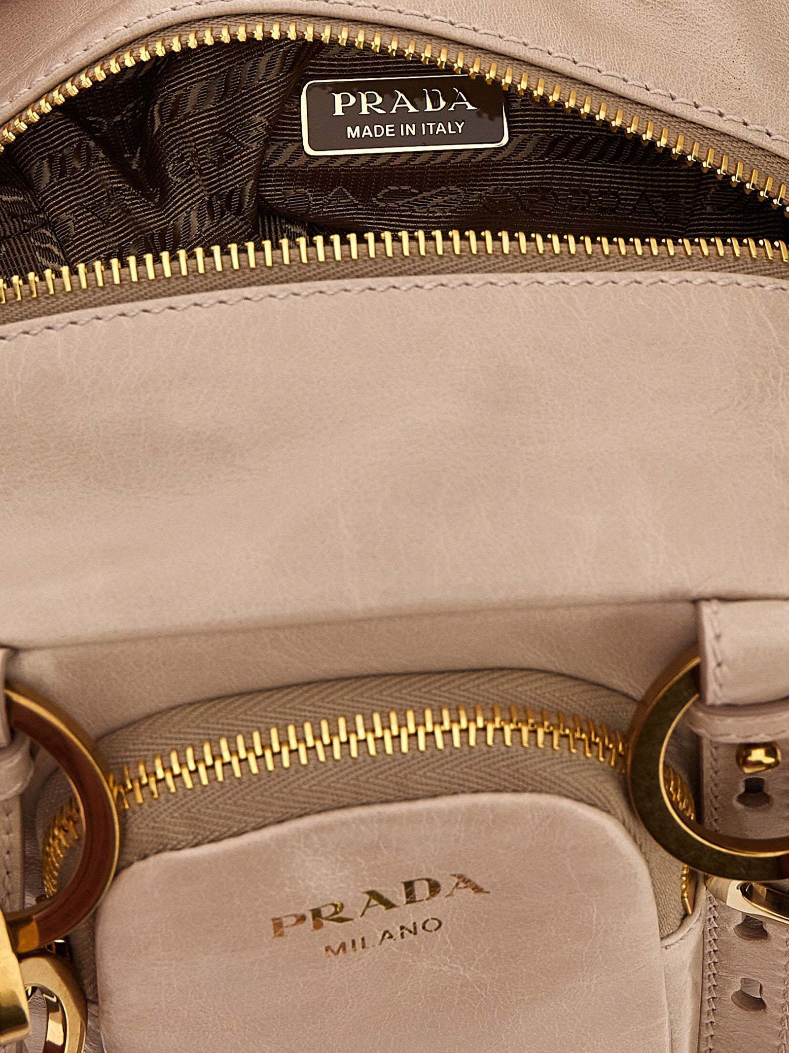 Prada Pink Calfskin Mini Top Case