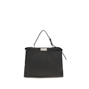 Fendi Black Calf Leather Shoulder Bag