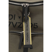 Fendi Bicolor Cotton Backpack