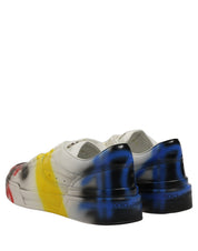 Dolce & Gabbana Multicolor Lamb Leather Low Top Sneakers