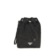 Prada Black Re-Nylon Bucket Bag