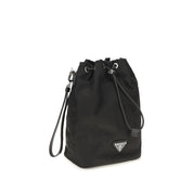 Prada Black Re-Nylon Bucket Bag
